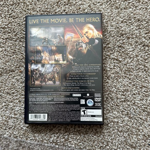 THE LORD OF THE RINGS THE RETURN OF THE KINGS PLAY STATION 2 GAME - Picture 3 of 3